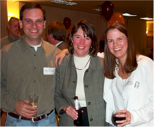 Craig Spaulding, Ann Chumas (Killman), Barbara Marshburn (Spaulding)